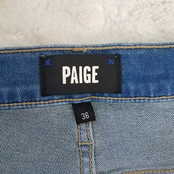 Paige Federal Slim Straight Leg Jeans - Picture 7 of 9